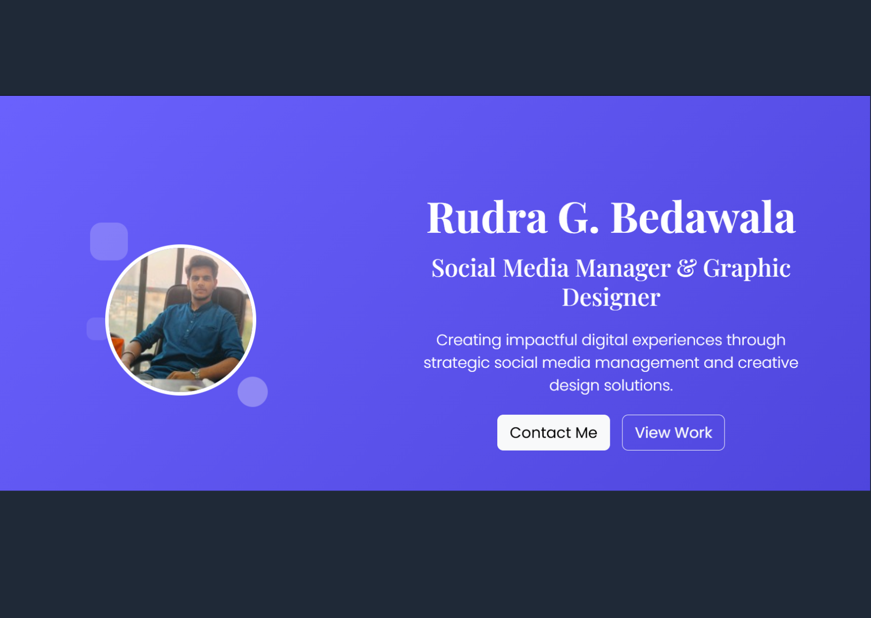 Personal Portfolio Website